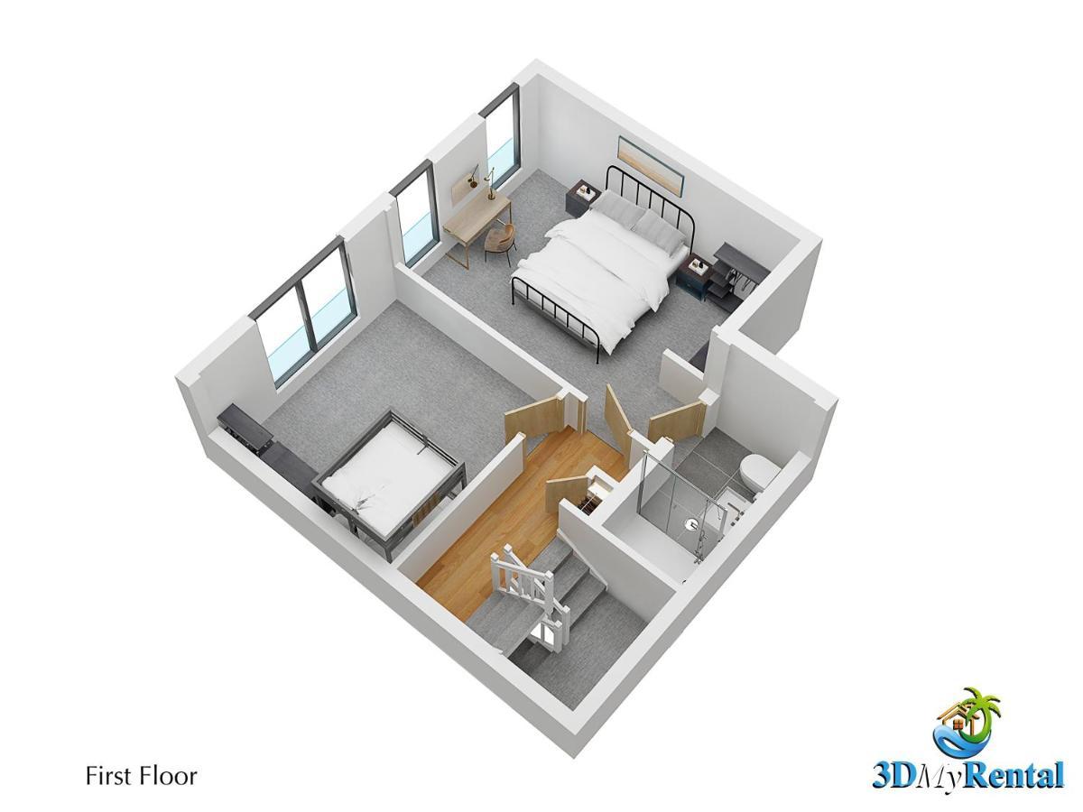 Modern Home For Small Groups By Stones Throw Apartments - Free Parking - Sea View Worthing Eksteriør billede